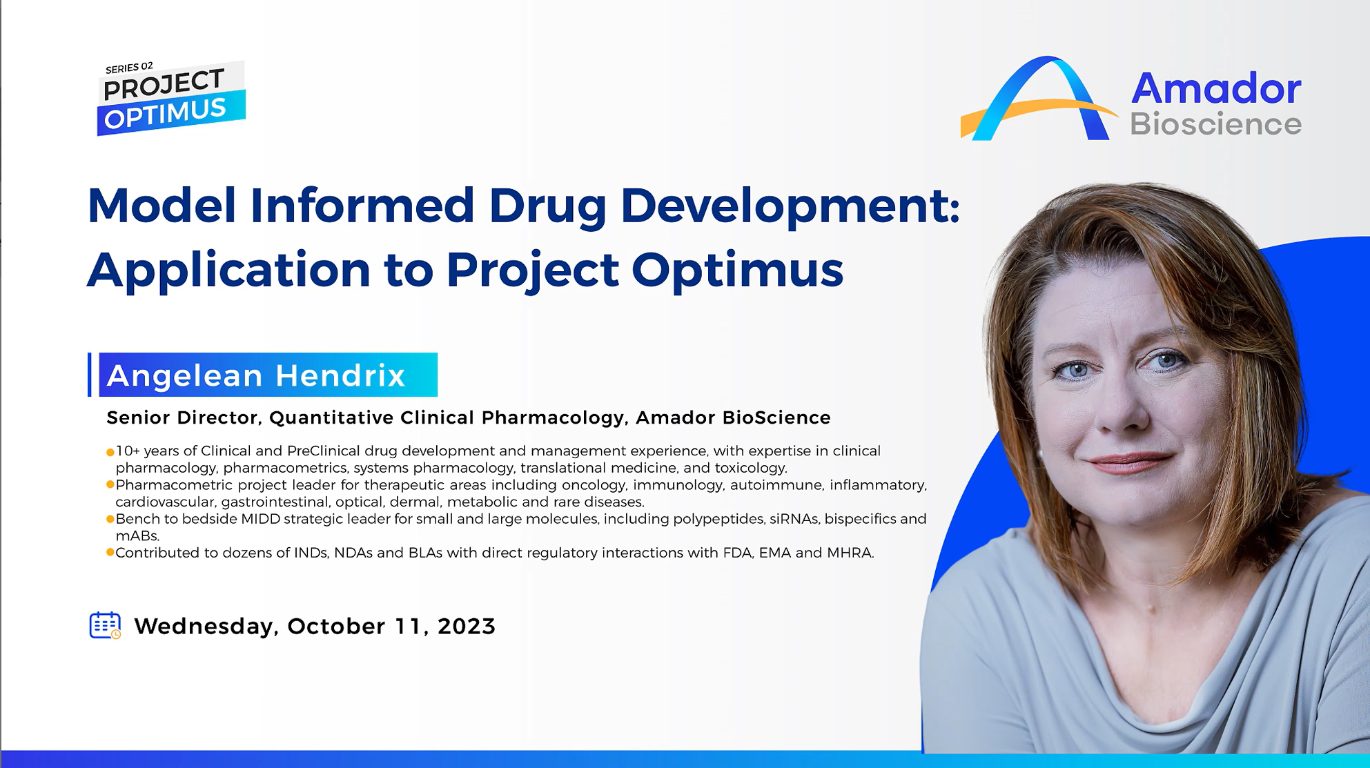 【Webinar】 Model Informed Drug Development: Application to Project ...